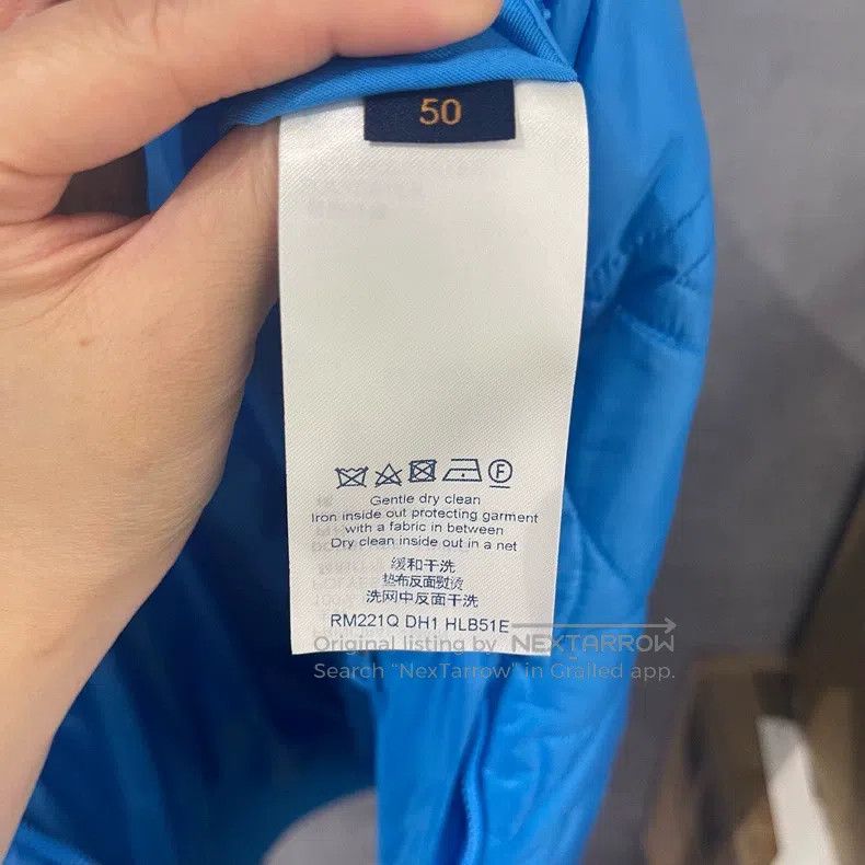 Louis Vuitton Louis Vuitton Klein Blue Triplet Cotton Jacket Size US M / EU 48-50 / 2 - 4 Thumbnail