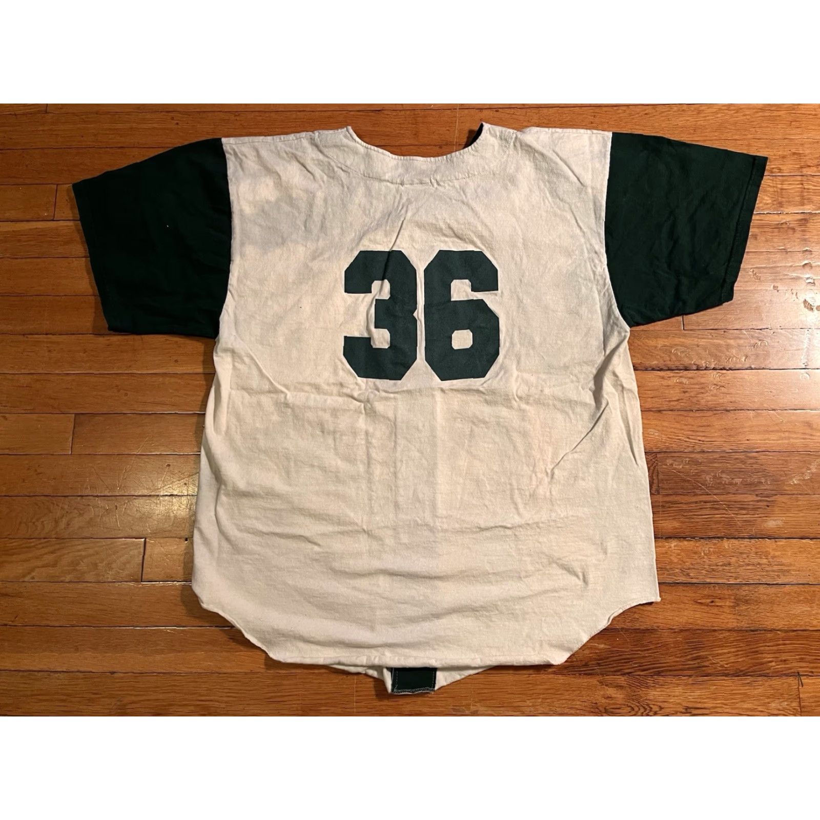 Vintage VINTAGE Badger Sportswear Baseball Jersey Men’s XL White 90s Four Seasons Hotel Boston Jersey Shirt Mens XL White 90s City Sports Size US XL / EU 56 / 4 - 7 Thumbnail