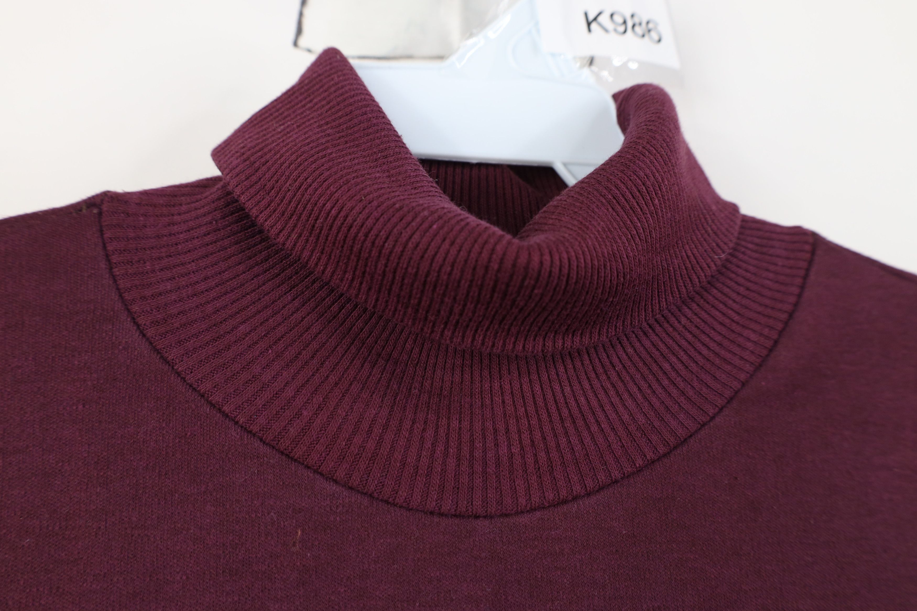 Vintage Vintage 60s 70s Streetwear Lon Knit Turtleneck T-Shirt USA Size US L / EU 52-54 / 3 - 4 Thumbnail
