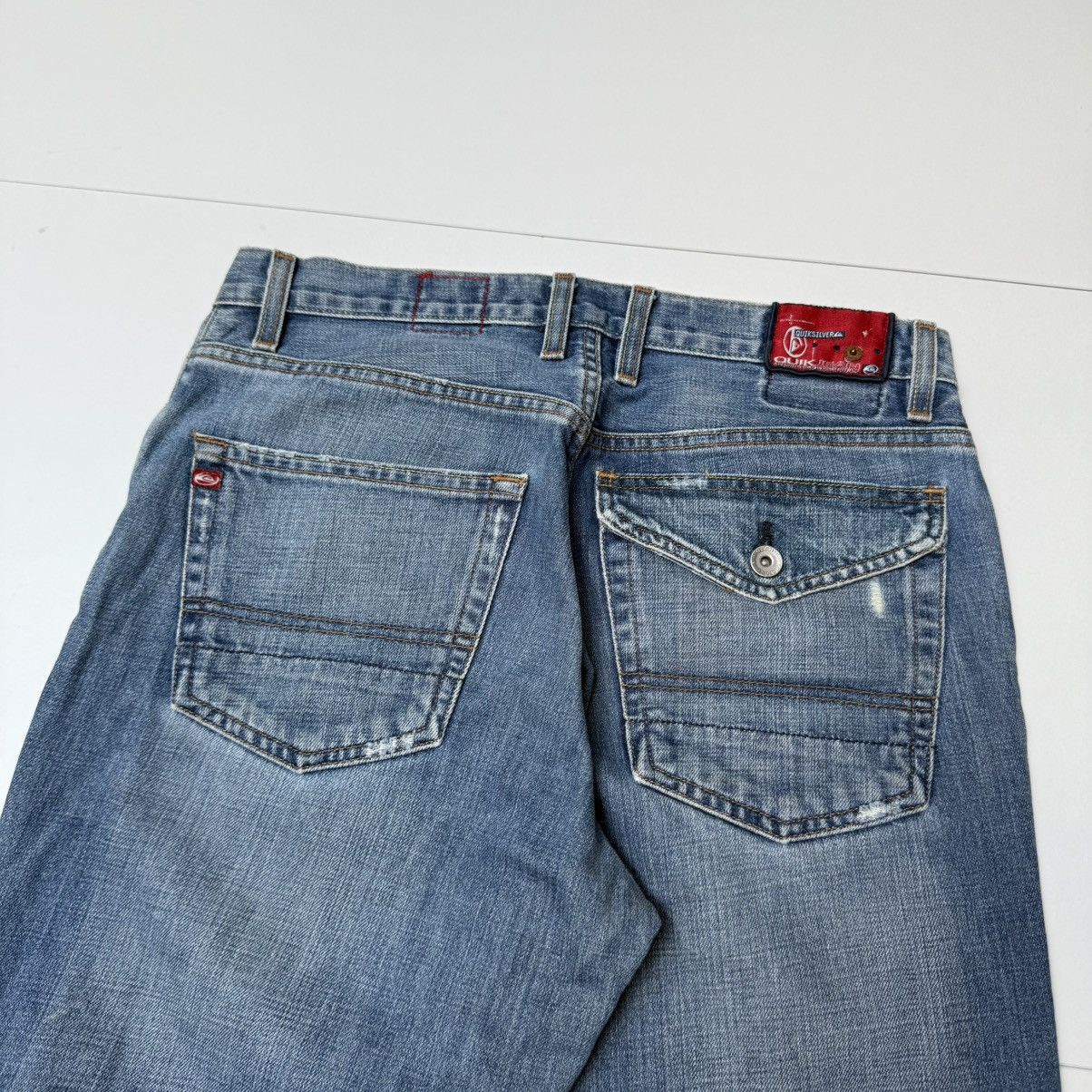 Quicksilver Vintage quicksilver y2k denim skater surf baggy jeans Size US 30 / EU 46 - 8 Thumbnail