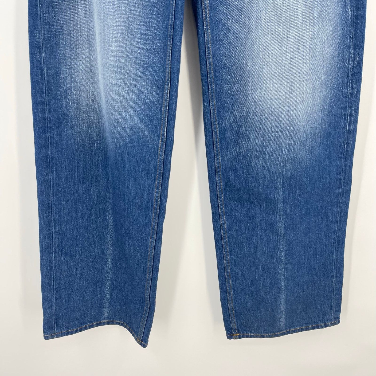 RE/DONE RE/DONE | The Marielou in Viper Blue Wide Leg Jeans 25 Size 25" / US 0 / IT 36 - 8 Thumbnail