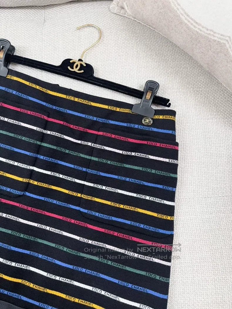 Chanel Chanel 22S spring and summer show style full print colour Size 25" / US 0 / IT 36 - 3 Thumbnail