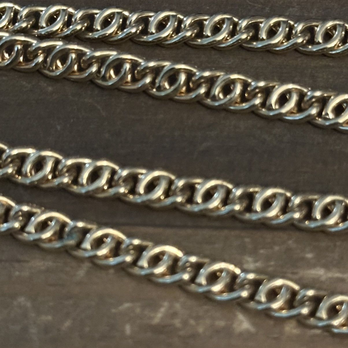 Monet Monet gold tone flat chain link necklace Size ONE SIZE - 3 Thumbnail