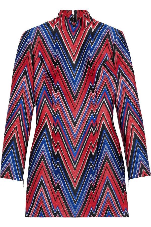 Balmain o1y0525 Mini Dress in Multicolor Size XS / US 0-2 / IT 36-38 - 1 Thumbnail