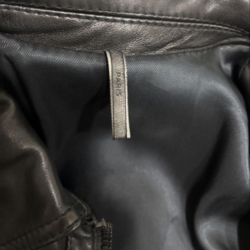 Hedi Slimane AW06 Dior Homme A2 leather jacket Size US S / EU 44-46 / 1 - 8 Thumbnail