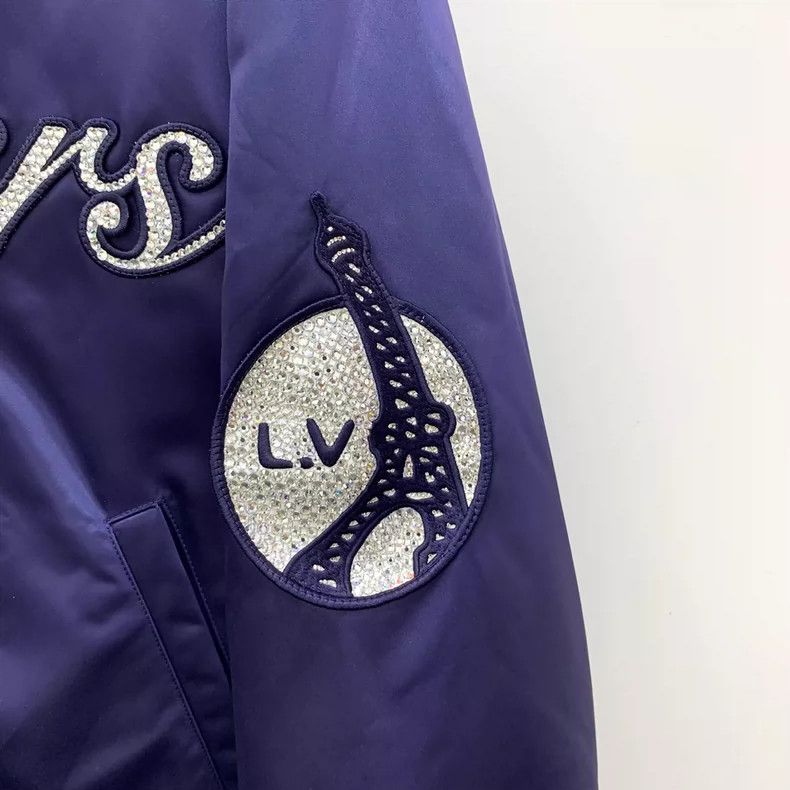 Louis Vuitton 25 Long Sleeve Jacket with Diamond Stripe in