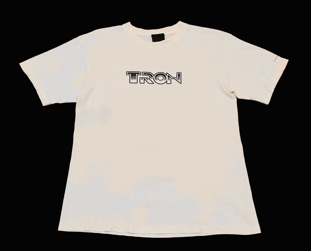 Disney × Vintage Vintage Action Movie Tron T-shirt 1990s Size US M / EU 48-50 / 2 - 1 Thumbnail