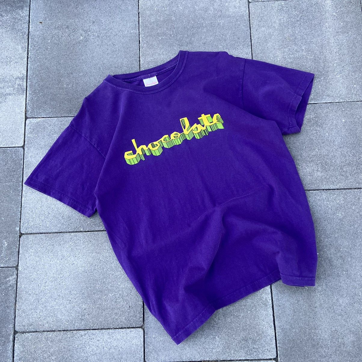 Chocolate 📌 Vintage Chocolate Skateboards Y2K T-Shirt Size US M / EU 48-50 / 2 - 2 Thumbnail