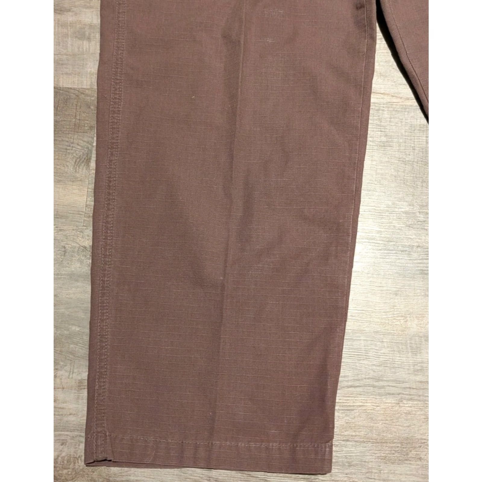 Girl Skateboards Vintage Yes Girl Skateboard Company Ripstop Chino Pants Mens 32 Khaki 29" Inseam USA Made Size US 32 / EU 48 - 3 Thumbnail