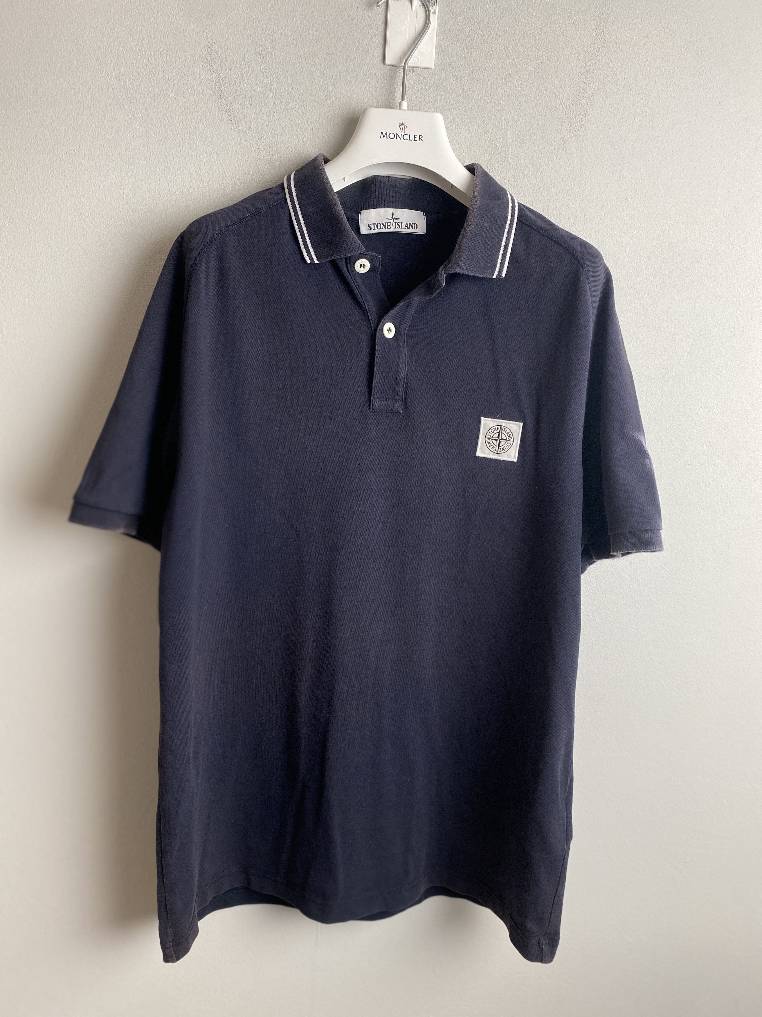 Stone Island Stone Island small logo polo t-shirt tee Size US XL / EU 56 / 4 - 1 Thumbnail