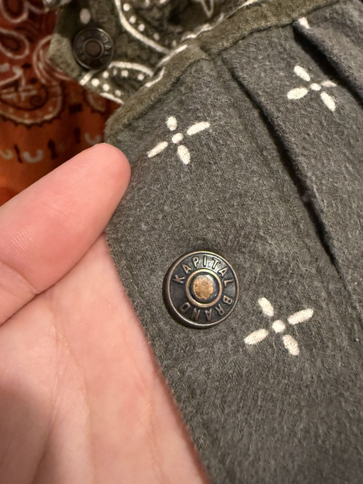 Kapital Kapital Reversible Flannel Bandana Size US M / EU 48-50 / 2 - 8 Thumbnail