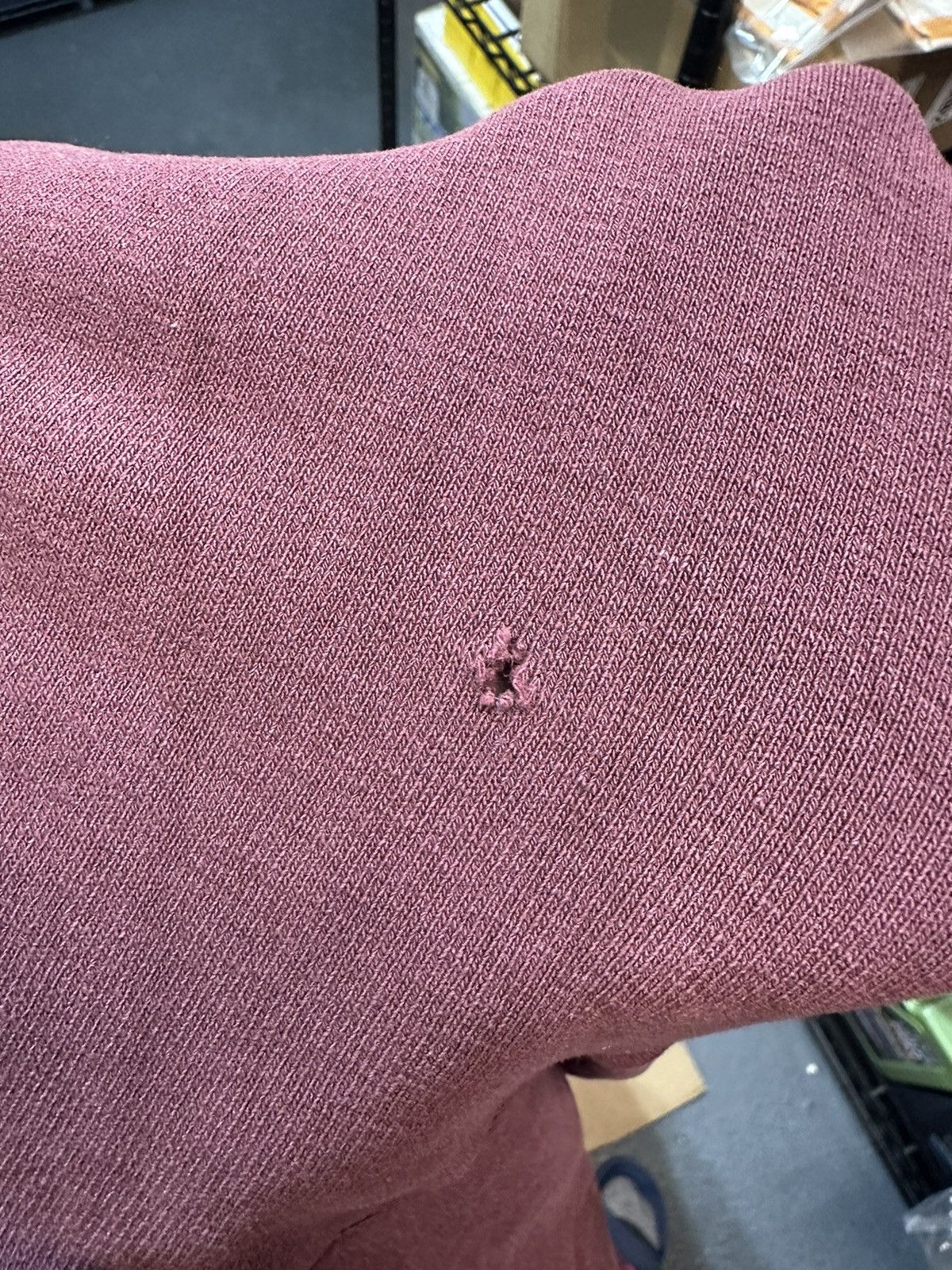 Adidas Yeezy Season 5 Calabasas Oxblood Sweatpants Burgundy Maroon Size US 29 - 3 Thumbnail