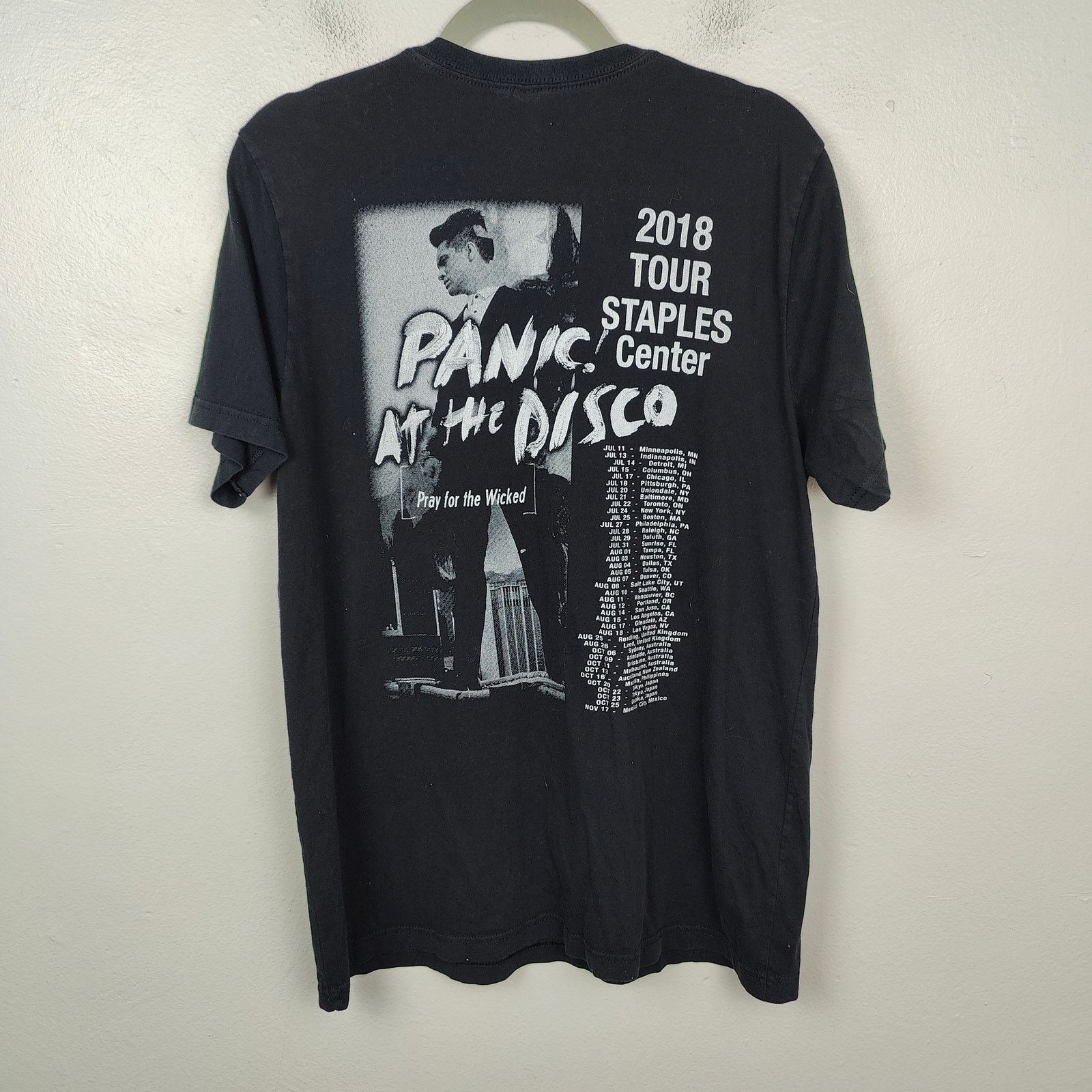 Other Panic at the Disco T-Shirt Mens Medium Black Rock Size US M / EU 48-50 / 2 - 3 Thumbnail