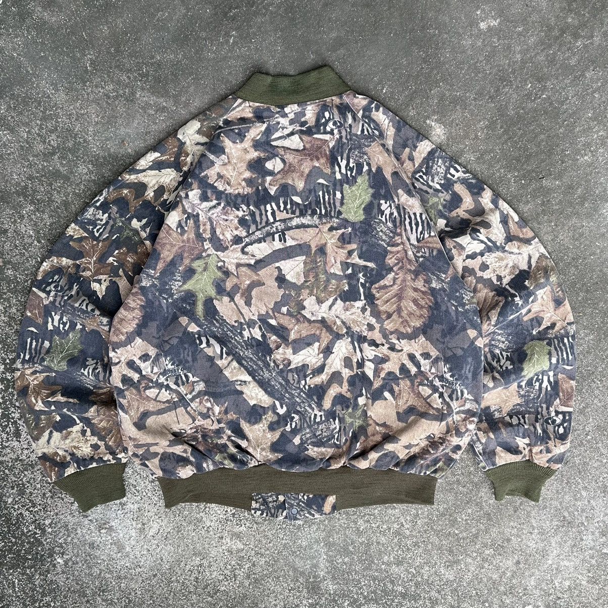 Mossy Oaks × Vintage Crazy Vintage Y2K Mossy Oak Realtree Camo Rare Bomber Jacket Size US XL / EU 56 / 4 - 6 Thumbnail