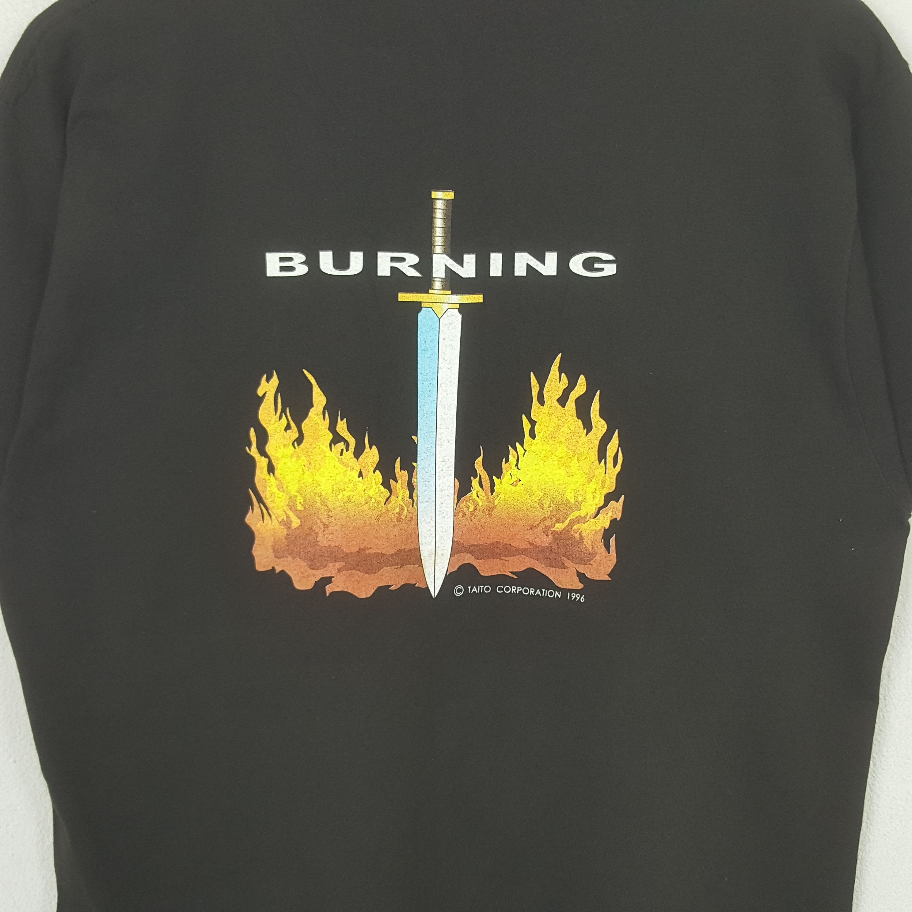 Anime Vintage 1996 Psychic Force Burning Playstation Tshirt RR25 Size US M / EU 48-50 / 2 - 2 Thumbnail