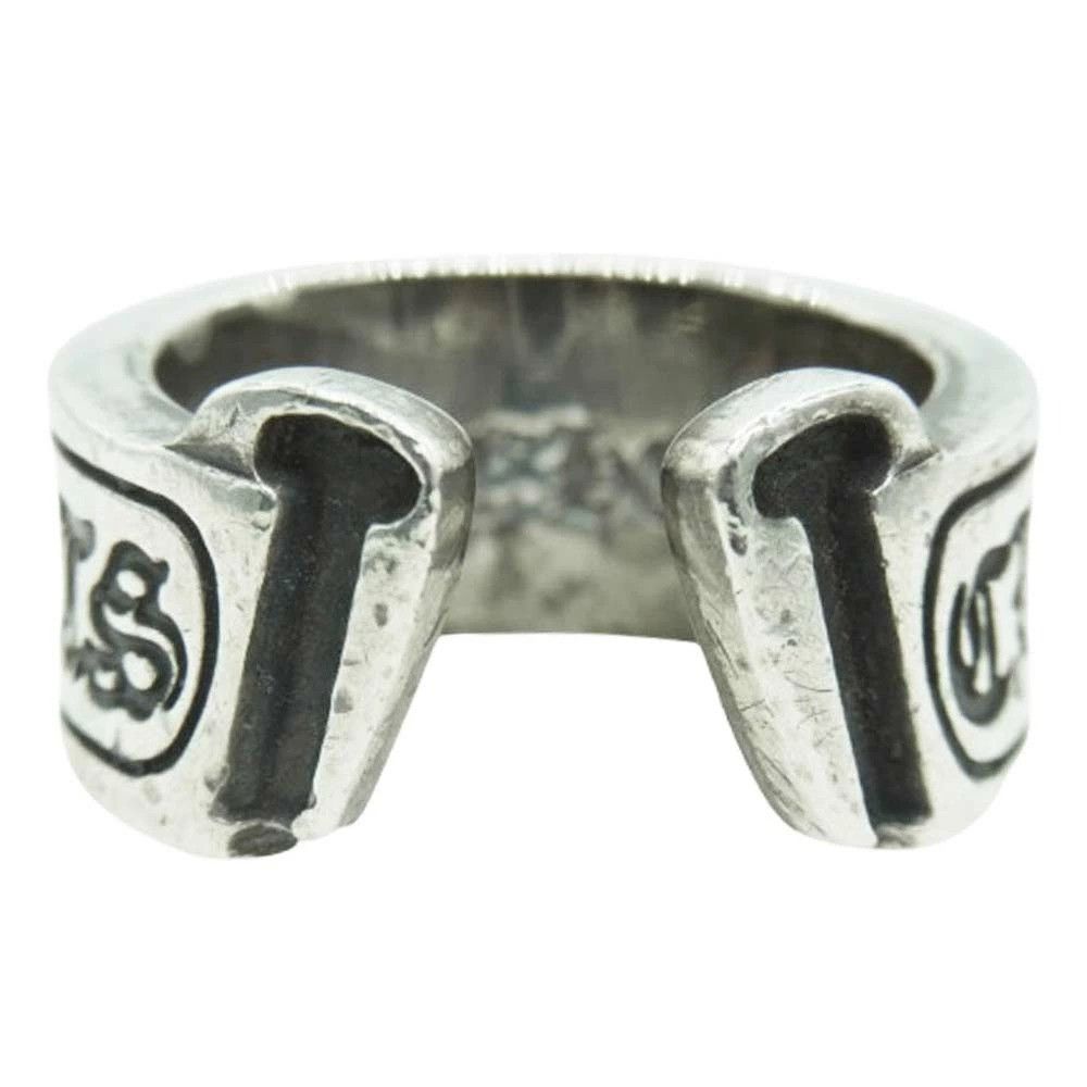 Chrome Hearts 10.5 CHROME HEARTS LARGE SCROLL LABEL RING silver Size ONE SIZE - 8 Thumbnail