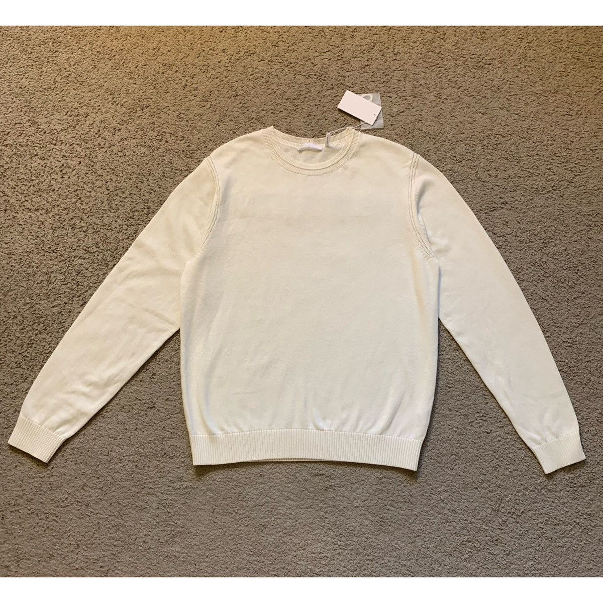 Helmut Lang HELMUT LANG LOGO CREW KNIT Size US L / EU 52-54 / 3 - 2 Thumbnail
