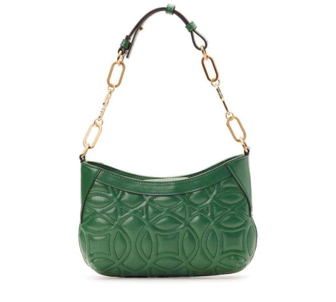 Other Time and Tru Women's Bryant Quilted Shoulder Bag, Green. Size ONE SIZE - 4 Thumbnail