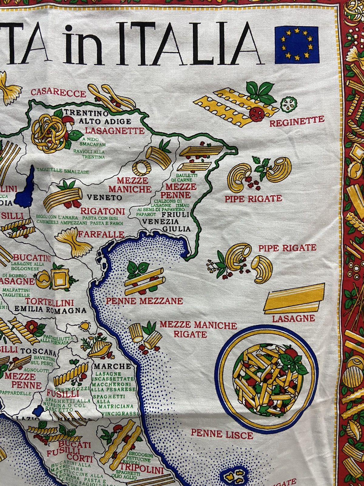Other LA PASTA IN ITALIA MAP KITCHEN TOWEL Size ONE SIZE - 4 Thumbnail