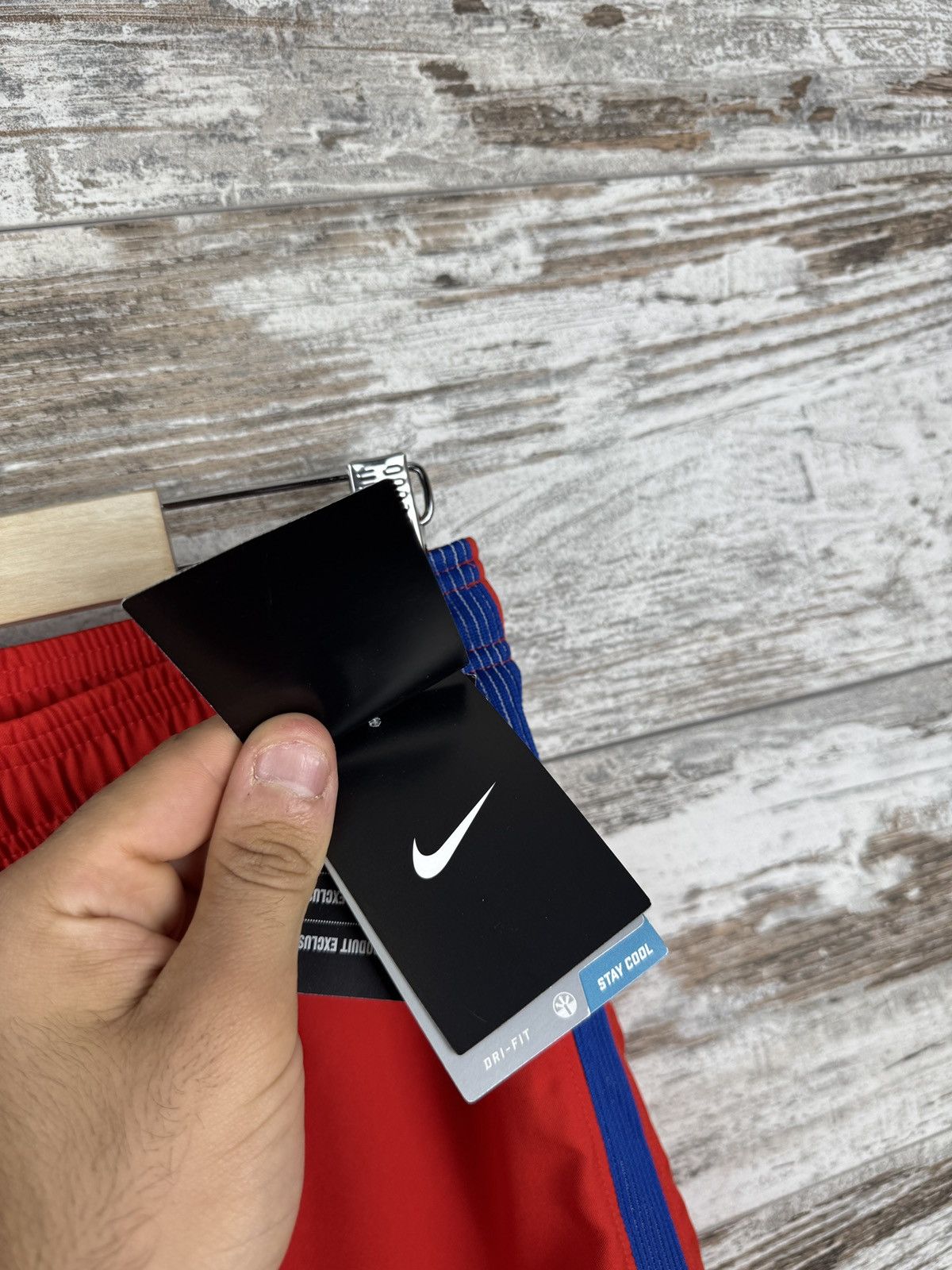 Nike × Vintage New Mens Vintage Nike England national team soccer shorts Size US 32 / EU 48 - 8 Thumbnail