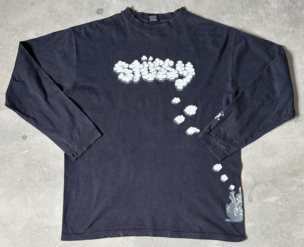 Stussy VINTAGE STUSSY MOTOR FOG TEE Size US L / EU 52-54 / 3 - 1 Thumbnail