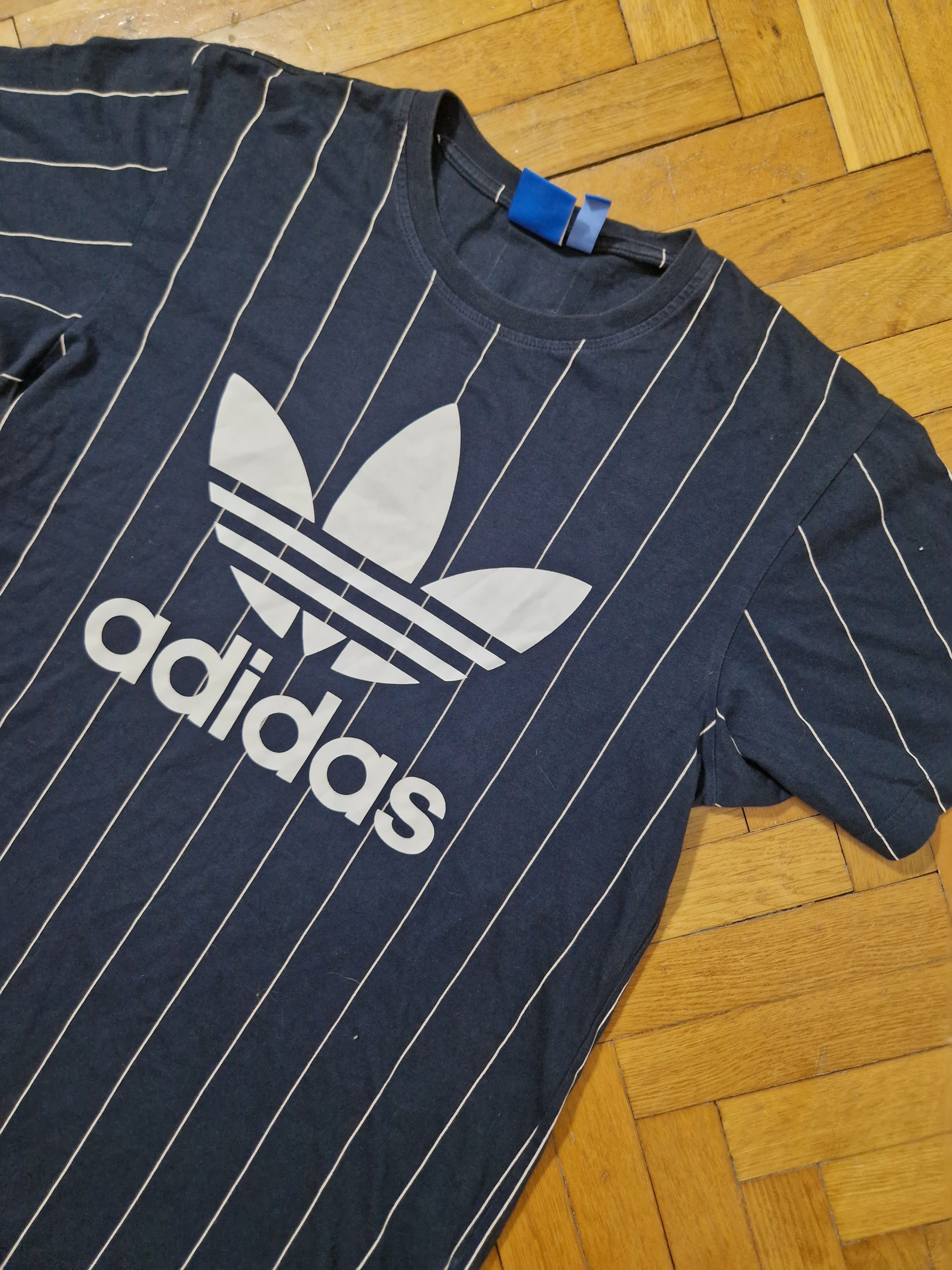 Adidas Adidas stripped tee Size US L / EU 52-54 / 3 - 2 Thumbnail