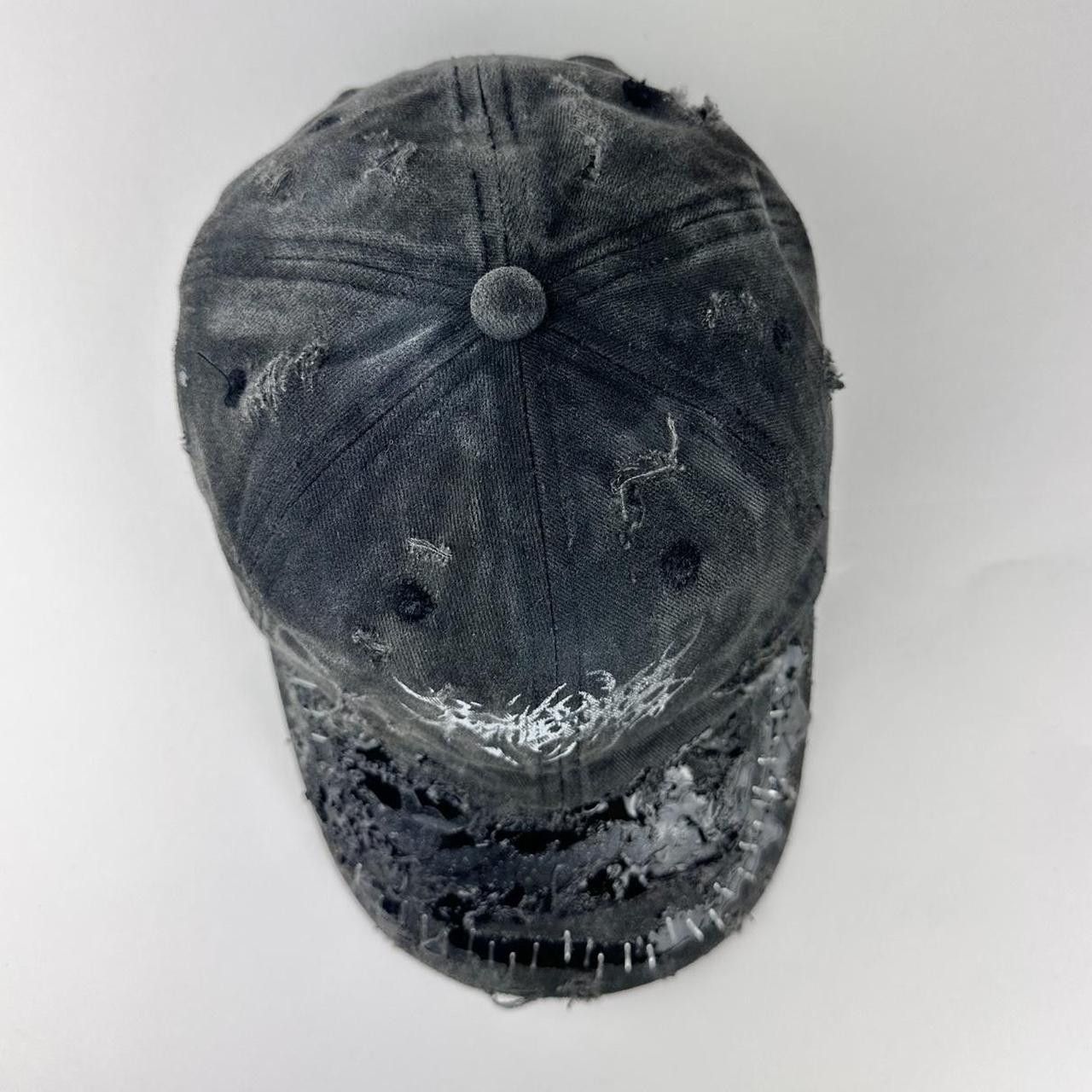 Other ASTROBOI* 'Stitched Up' Black Indie Resin Hat Size ONE SIZE - 4 Thumbnail