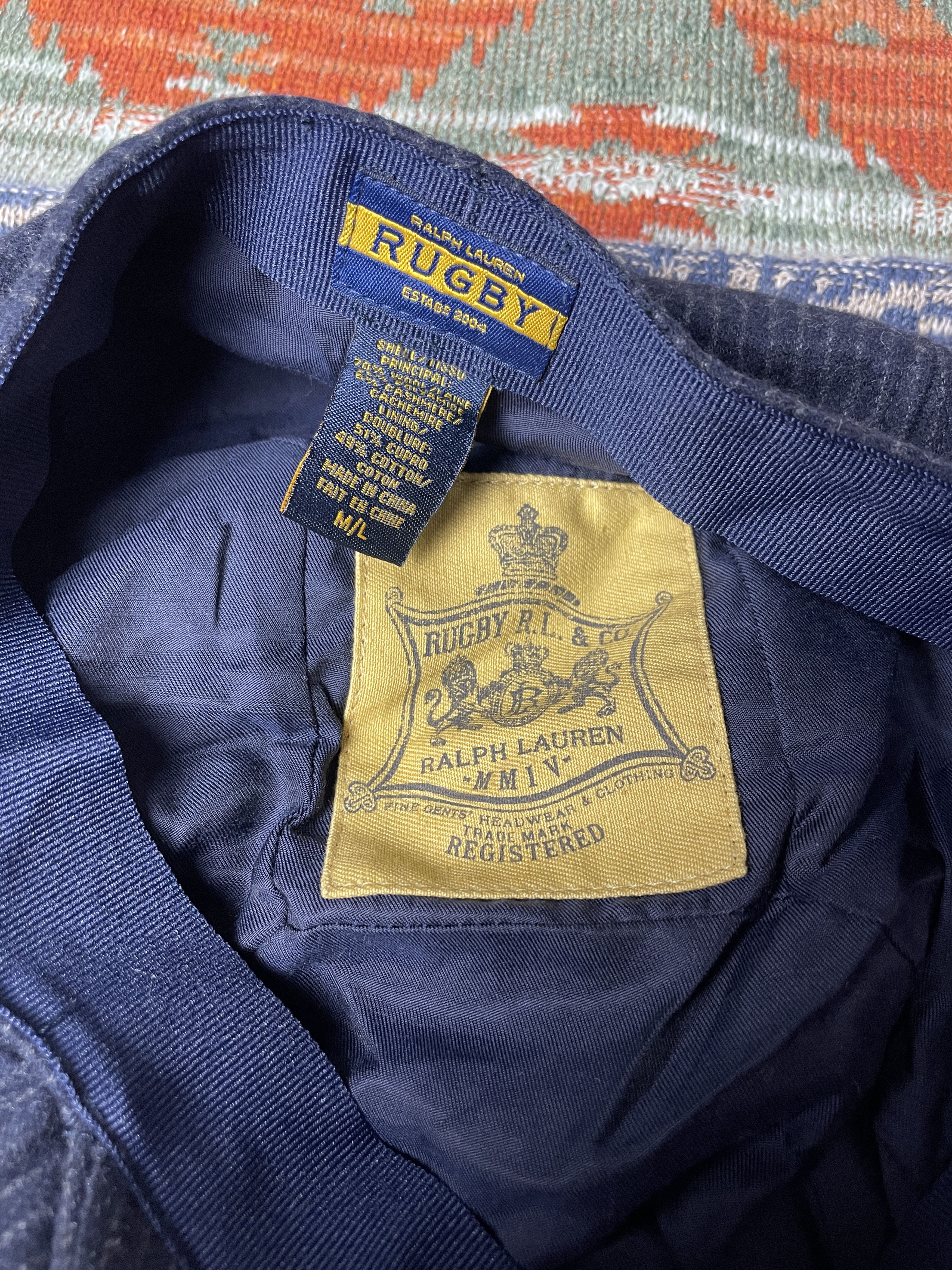 Ralph Lauren × Rugby Ralph Lauren Ralph Lauren RUGBY Wool Duck Hat Newsboy Hat Octagon Cat Size ONE SIZE - 6 Thumbnail