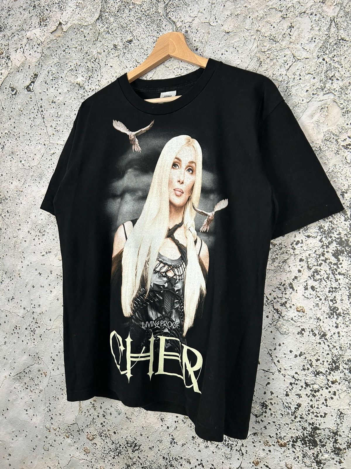 Band Tees Vintage Cher Living Proof 2002 Tour Band Tee Graphic Rare Size US M / EU 48-50 / 2 - 2 Thumbnail