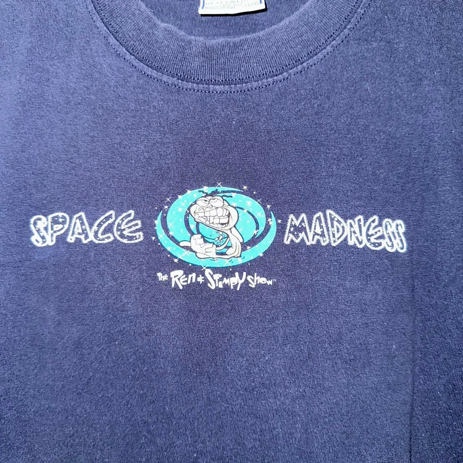 RARE Vintage 2001 The Ren & Stimpy Show T Shirt size L