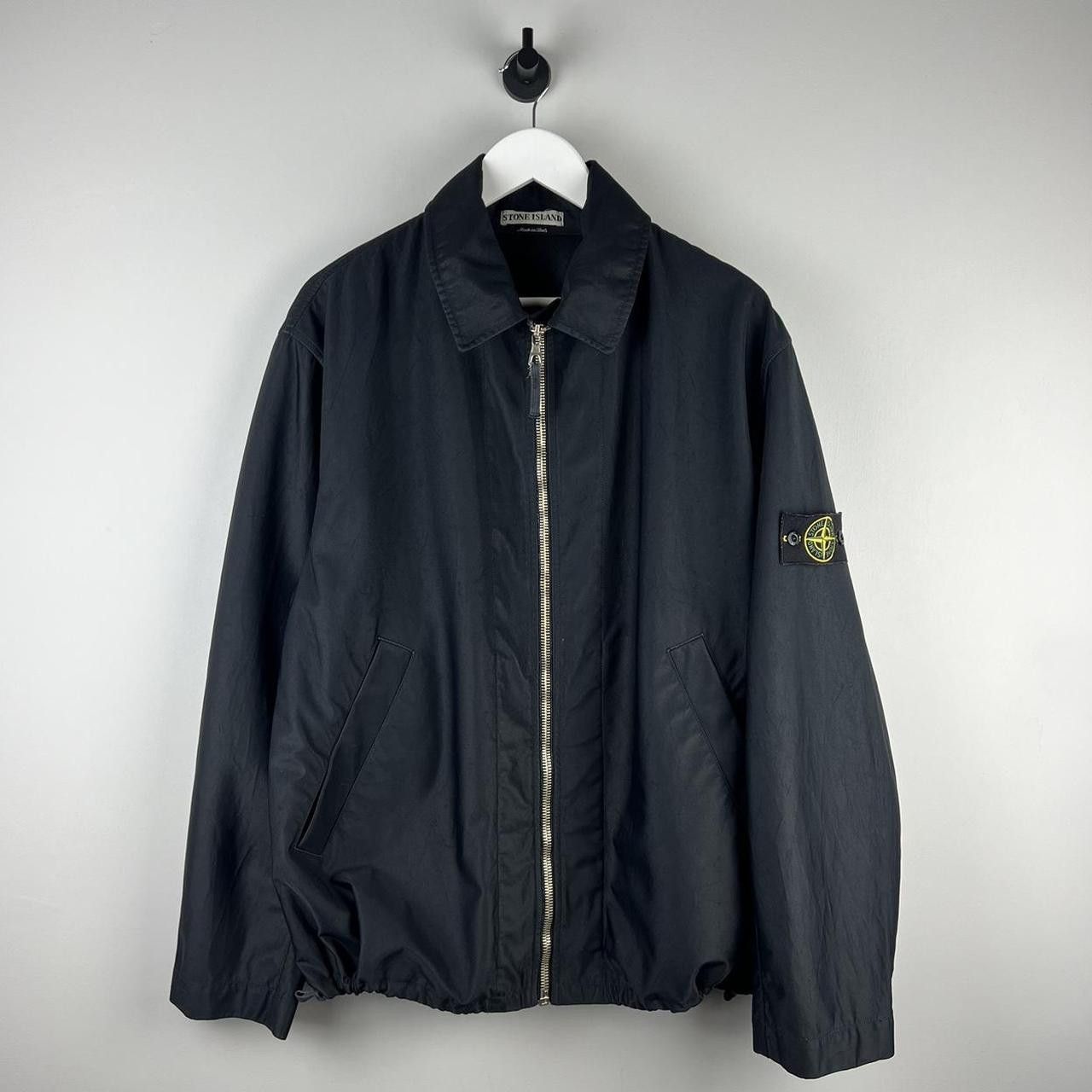 image of Stone Island Ss/00 Nylam Mesh Jacket in Navy, Men's (Size XL)