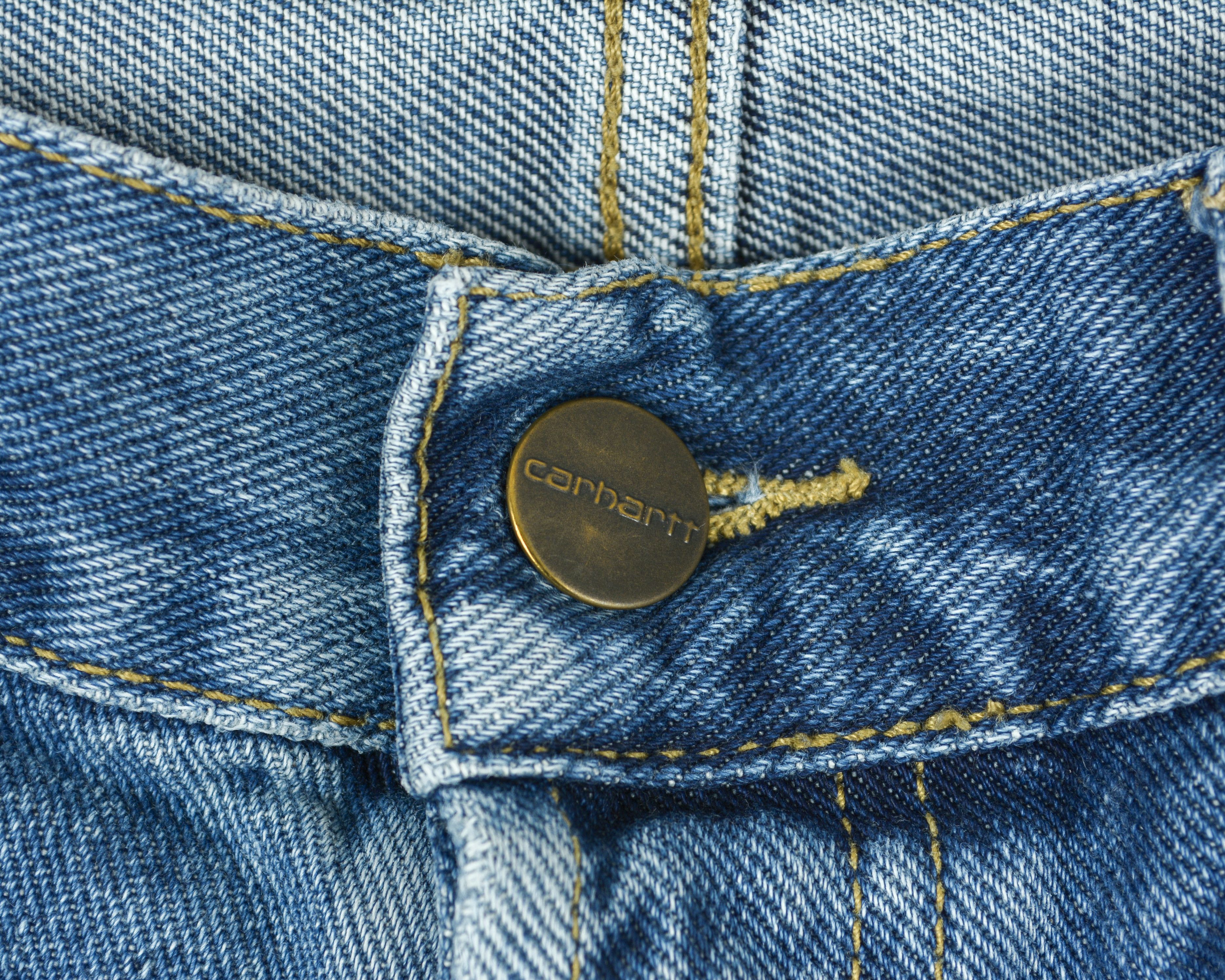 Carhartt Wip 13.5 oz Maitland denim Klondike Pant W38 L34 Reg Taper Jeans Size US 32 / EU 48 - 3 Thumbnail