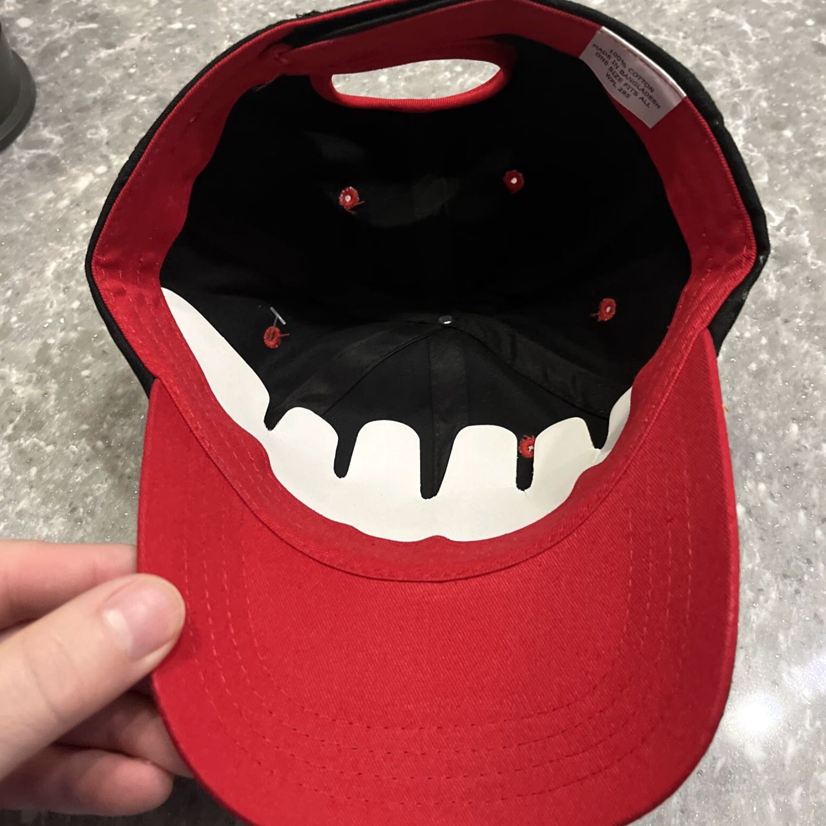 PONY Dodge Hat Women Strap Back Black Embroidered Logo Pony Tail Cap Size ONE SIZE - 6 Thumbnail