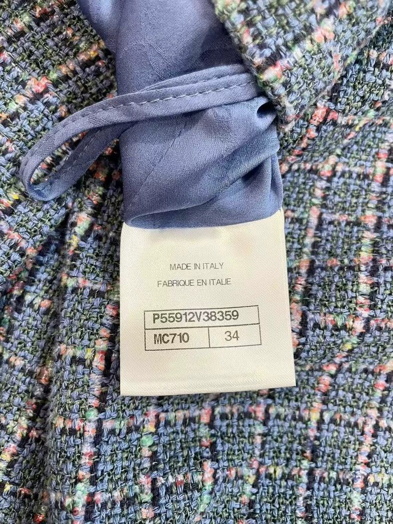 Chanel Chanel Tweed high-waisted straight trousers Nextarrow-2505 Size 42" / US 20 - 6 Thumbnail