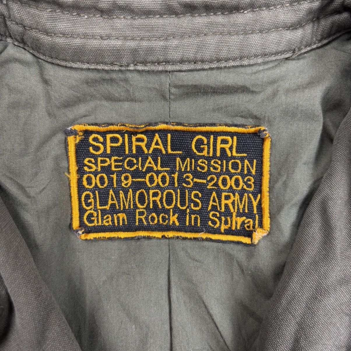 Le Grande Bleu (L.G.B.) 2003 Spiral Girl - Apocalypse Style Army Jacket Size US M / EU 48-50 / 2 - 14 Thumbnail