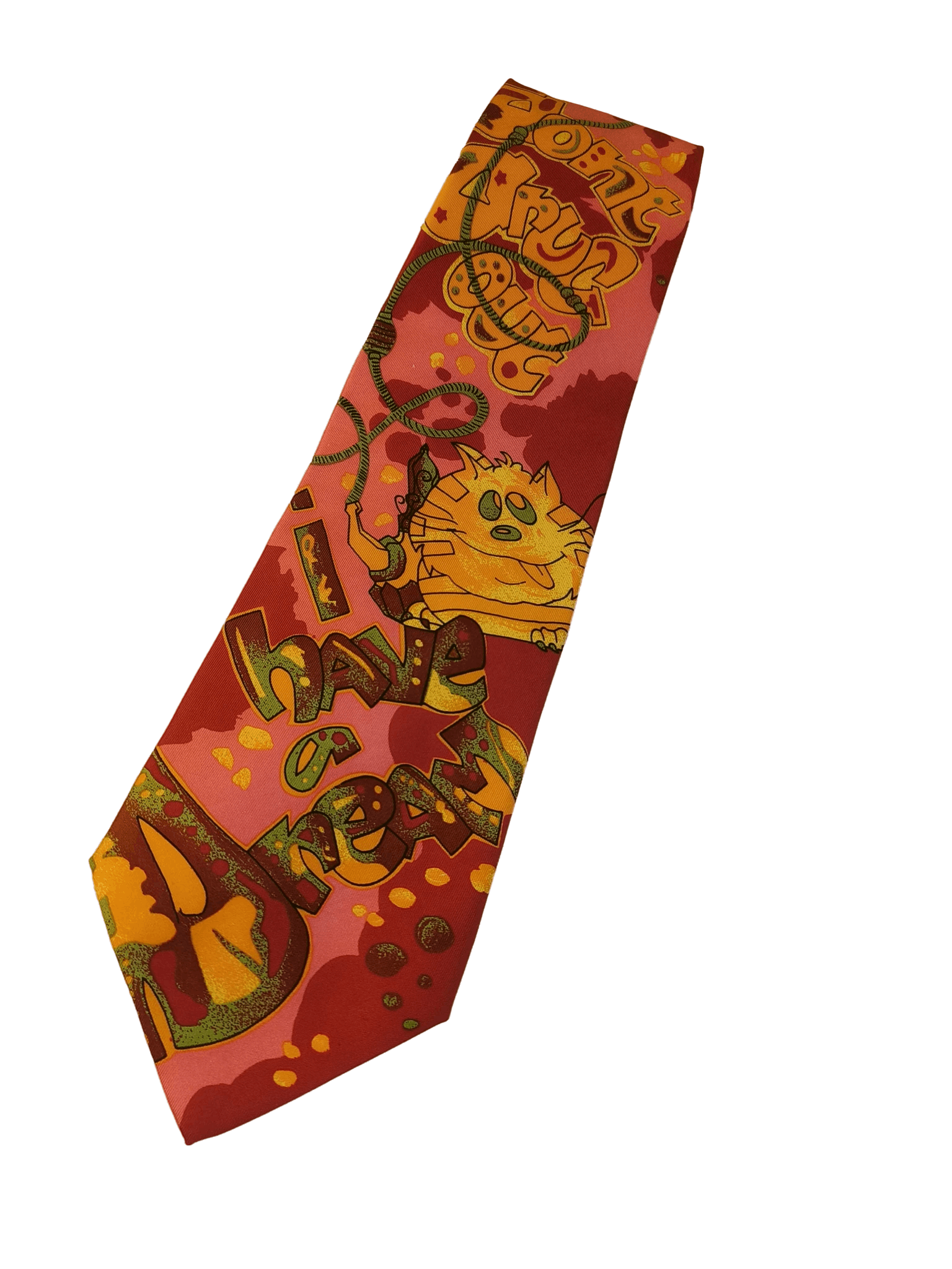 Iceberg Iceberg NWT 90s Novelty Cartoon Conversation Starter Tie Size ONE SIZE - 1 Thumbnail