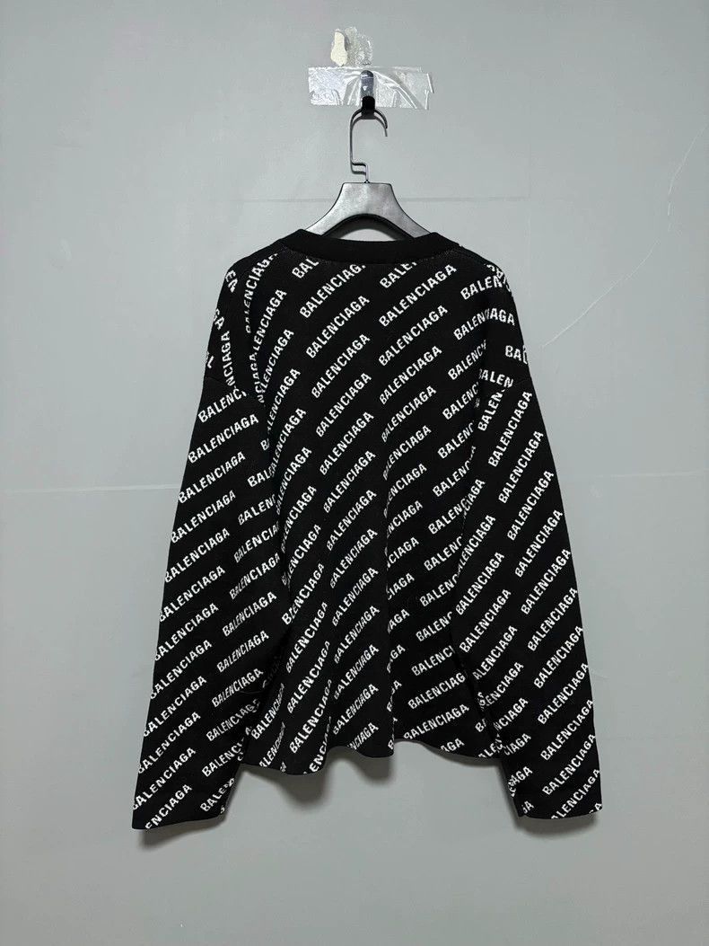 Balenciaga Balenciaga Logo Print Open Cardigan-2506 Size US M / EU 48-50 / 2 - 2 Thumbnail