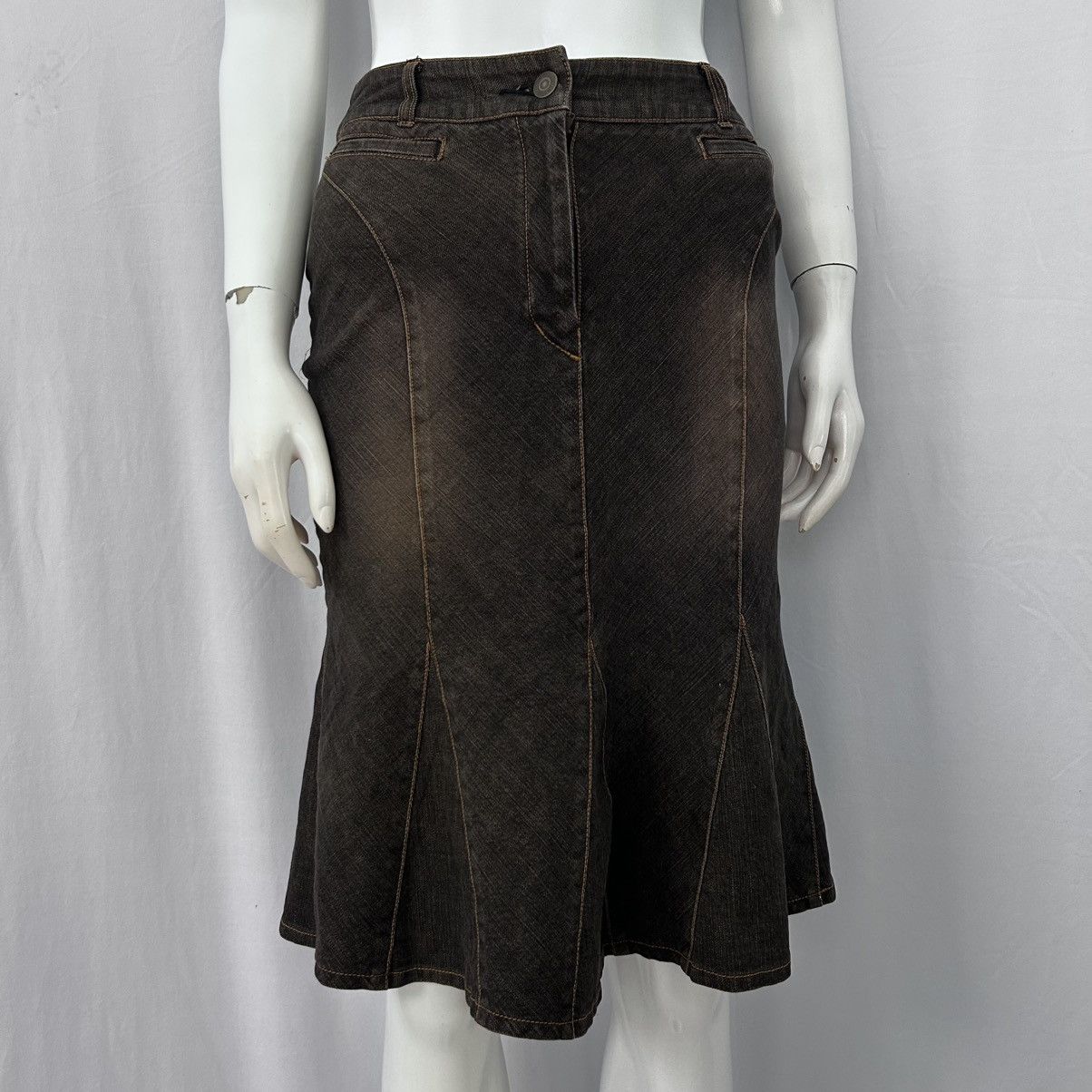 Vintage Vintage Y2K Coup De Chance Mid Skirt Size 28" / US 6 / IT 42 - 13 Thumbnail