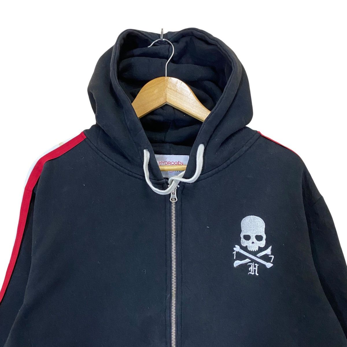 HYDROGEN Hydrogen Sportsware Italy Small Logo Zipper Hoodie Size US M / EU 48-50 / 2 - 4 Thumbnail