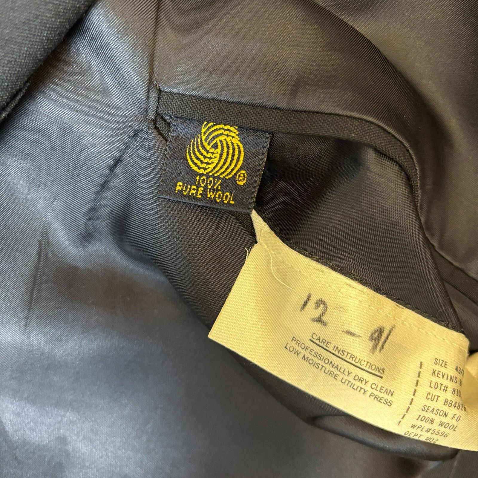 Brooks Brothers Brooks Brothers Suit Men's 43R Brown Wool Blazer & 38x28.5 D Size 44R - 8 Thumbnail