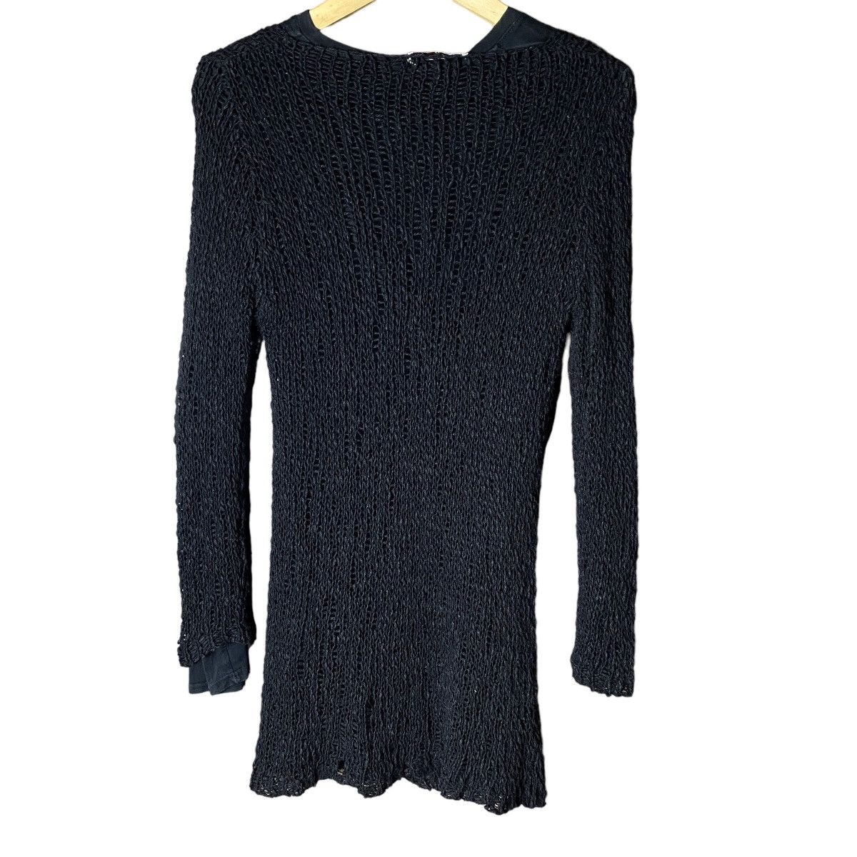 If Six Was Nine × Japanese Brand × Le Grande Bleu (L.G.B.) 2000's My Jane Fishnet Glittery Taupe Knitted Size US XS / EU 42 / 0 - 4 Thumbnail