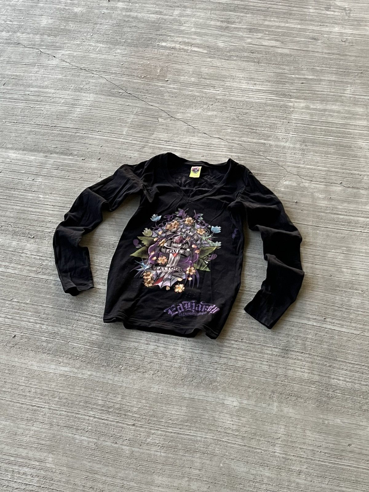 Ed Hardy Ed Hardy Christian Audigier vintage Sweatshirt Longsleeve Size S / US 4 / IT 40 - 1 Thumbnail