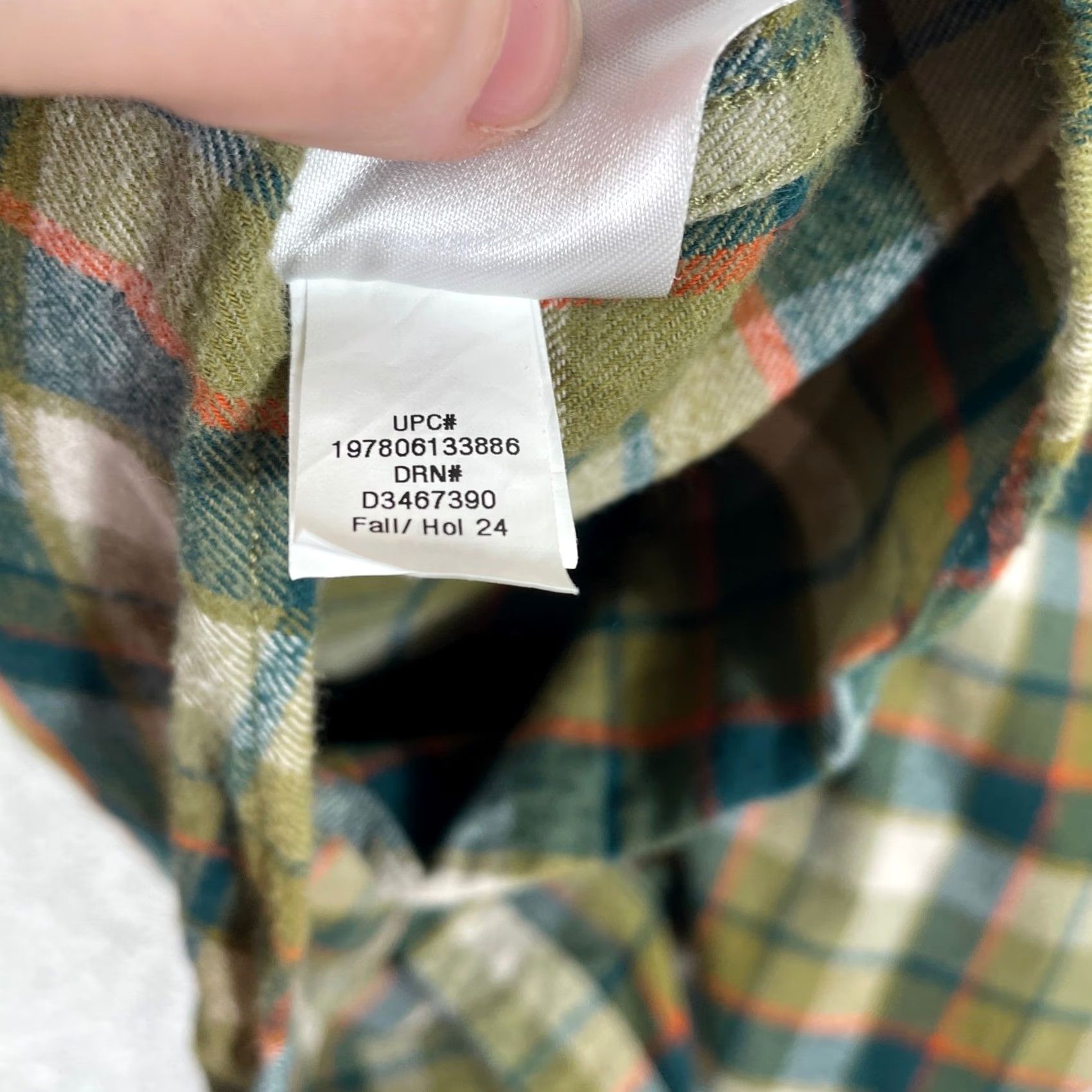 Eddie Bauer Eddie Bauer Flannel Shirt Mens 2XL Green Plaid Button-Down Outdoor Workwear Shirt Size US XXL / EU 58 / 5 - 6 Thumbnail