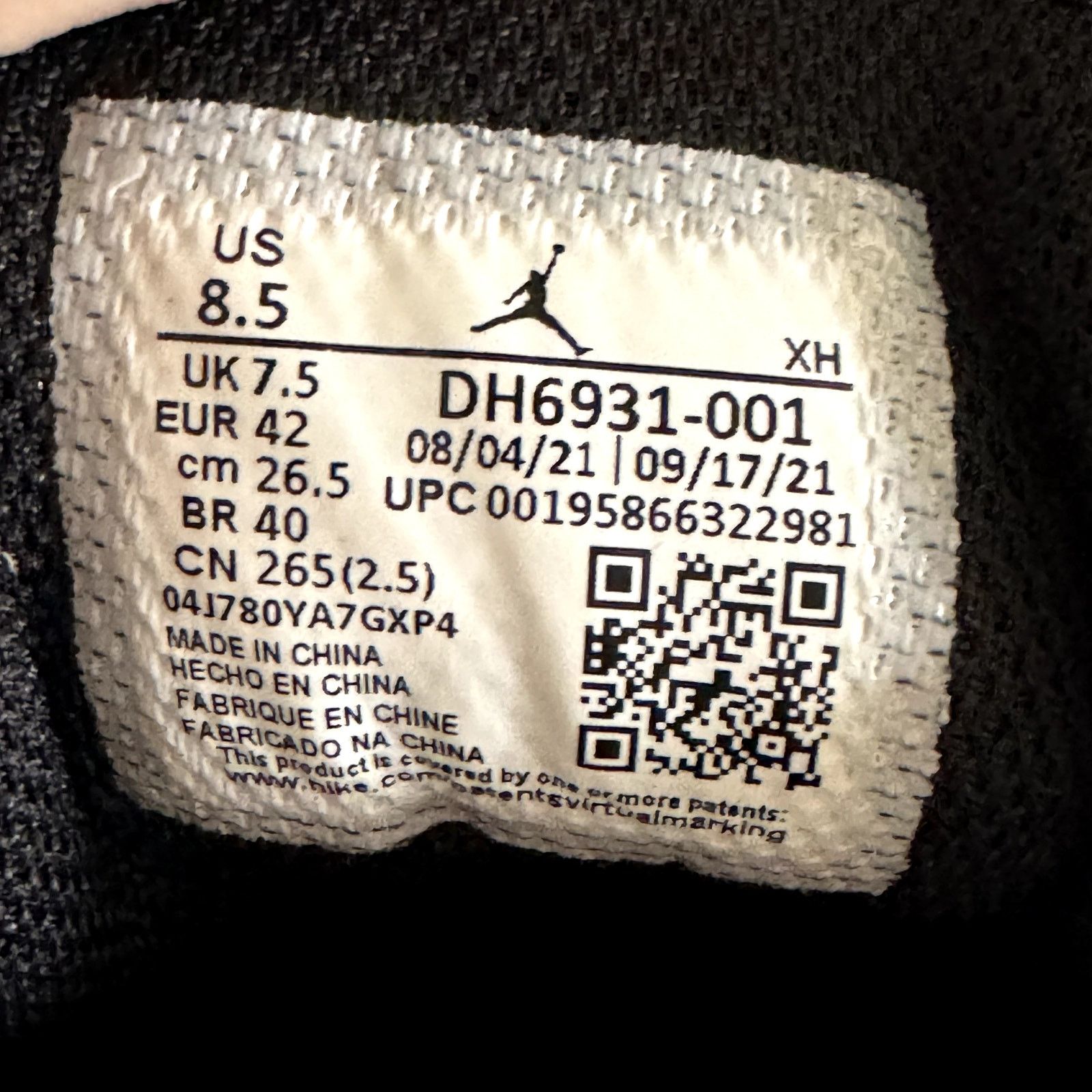 Jordan Brand × Nike Size 8.5 - Nike Air Jordan 1 Low SE Diamond Men's Shoes Size US 8.5 / EU 41-42 - 7 Thumbnail