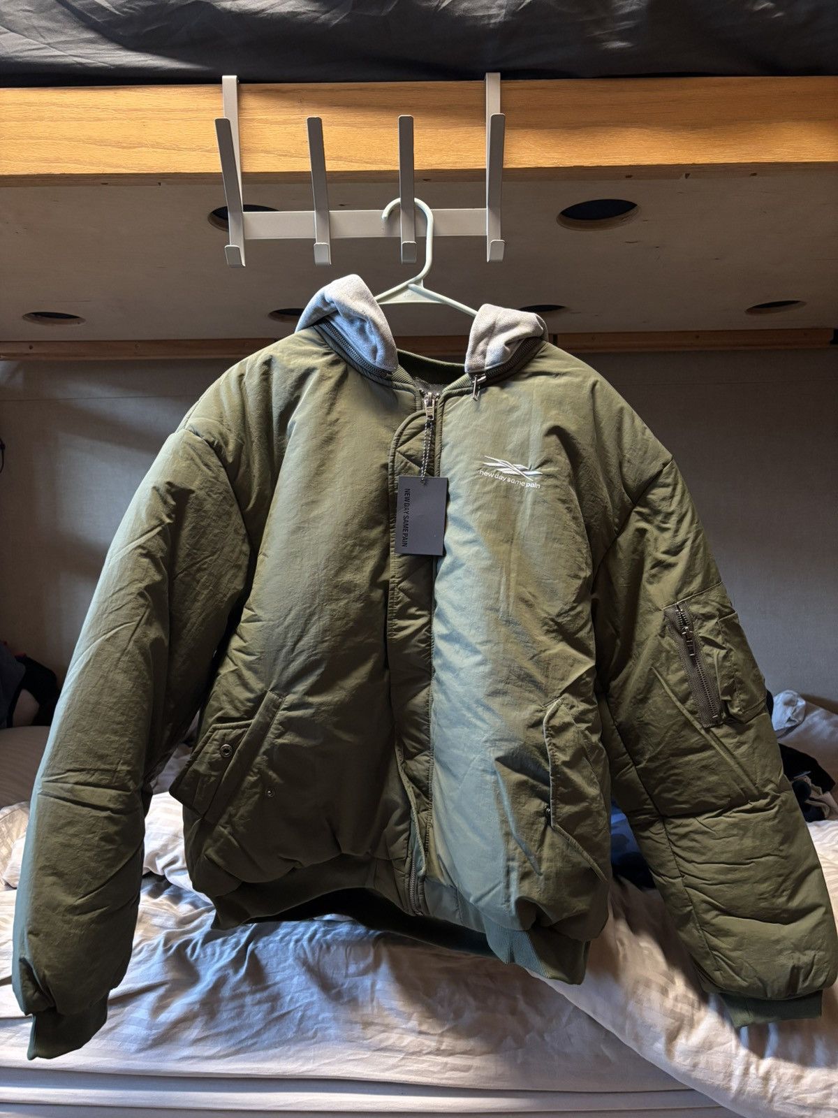 New Day Same Pain Sicko x newdaysamepain bomber jacket | Grailed