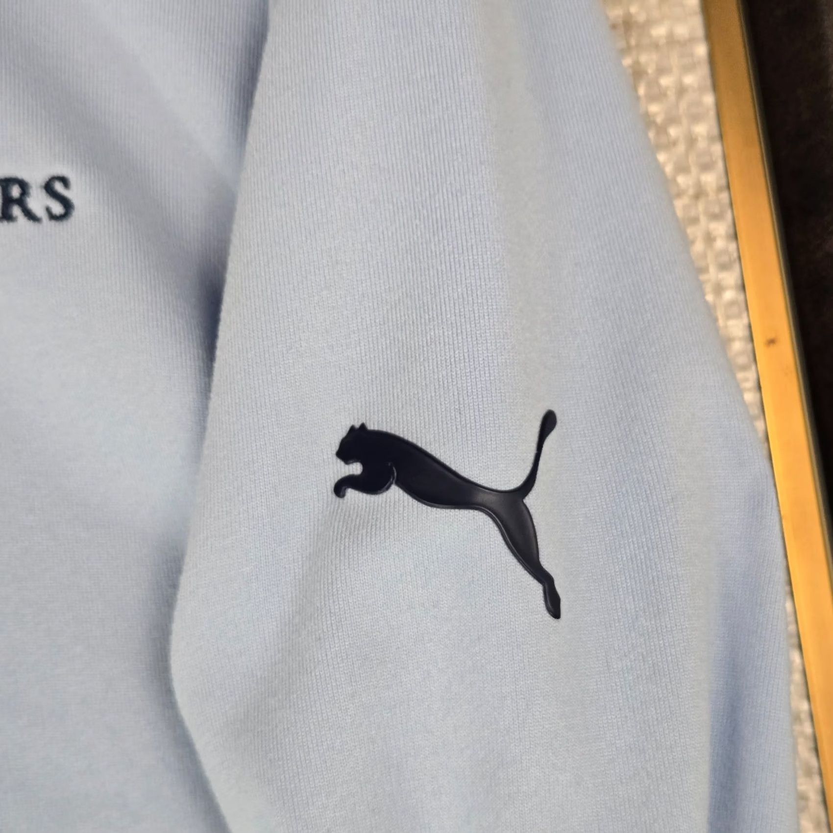 Puma PUMA Pullover Mens 2XL Blue THE PLAYERS Zip Cloud Spun Performance Sawgrass Size US XXL / EU 58 / 5 - 4 Thumbnail