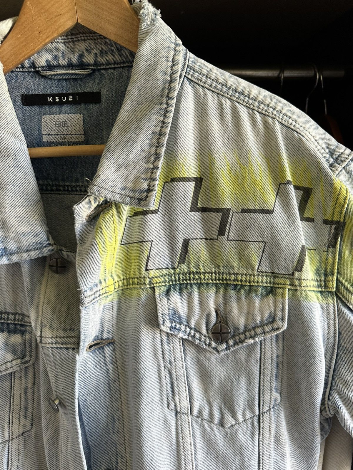 Ksubi Ksubi - Oh G Denim Jacket Size US M / EU 48-50 / 2 - 3 Thumbnail