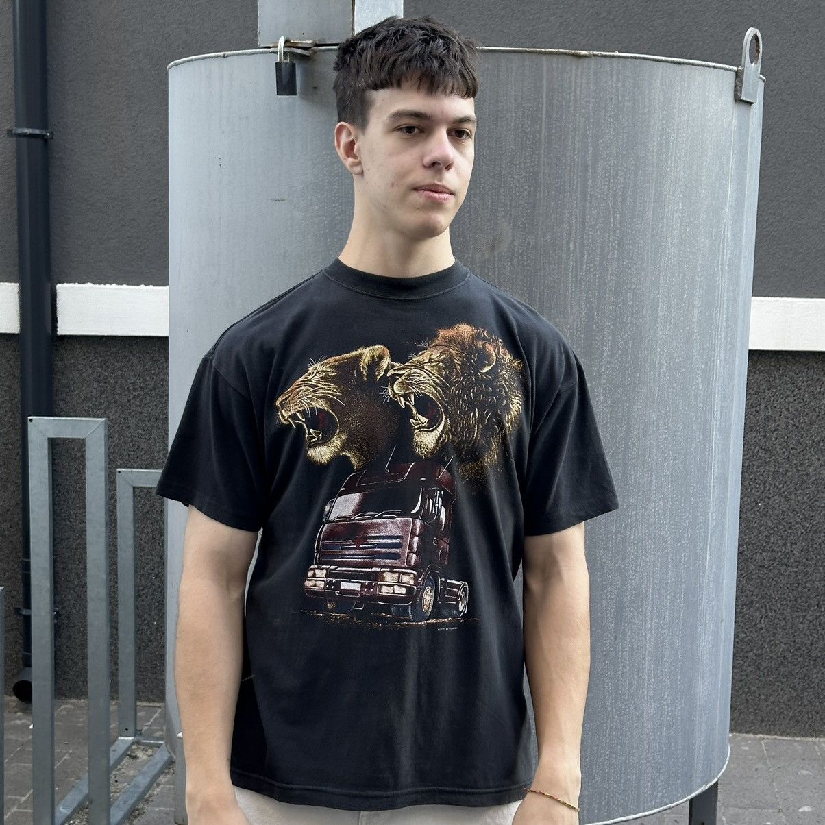 Designer × Vintage Vintage Zip It London T-shirts Japanese Style Animla Car Y2K Size US L / EU 52-54 / 3 - 1 Thumbnail