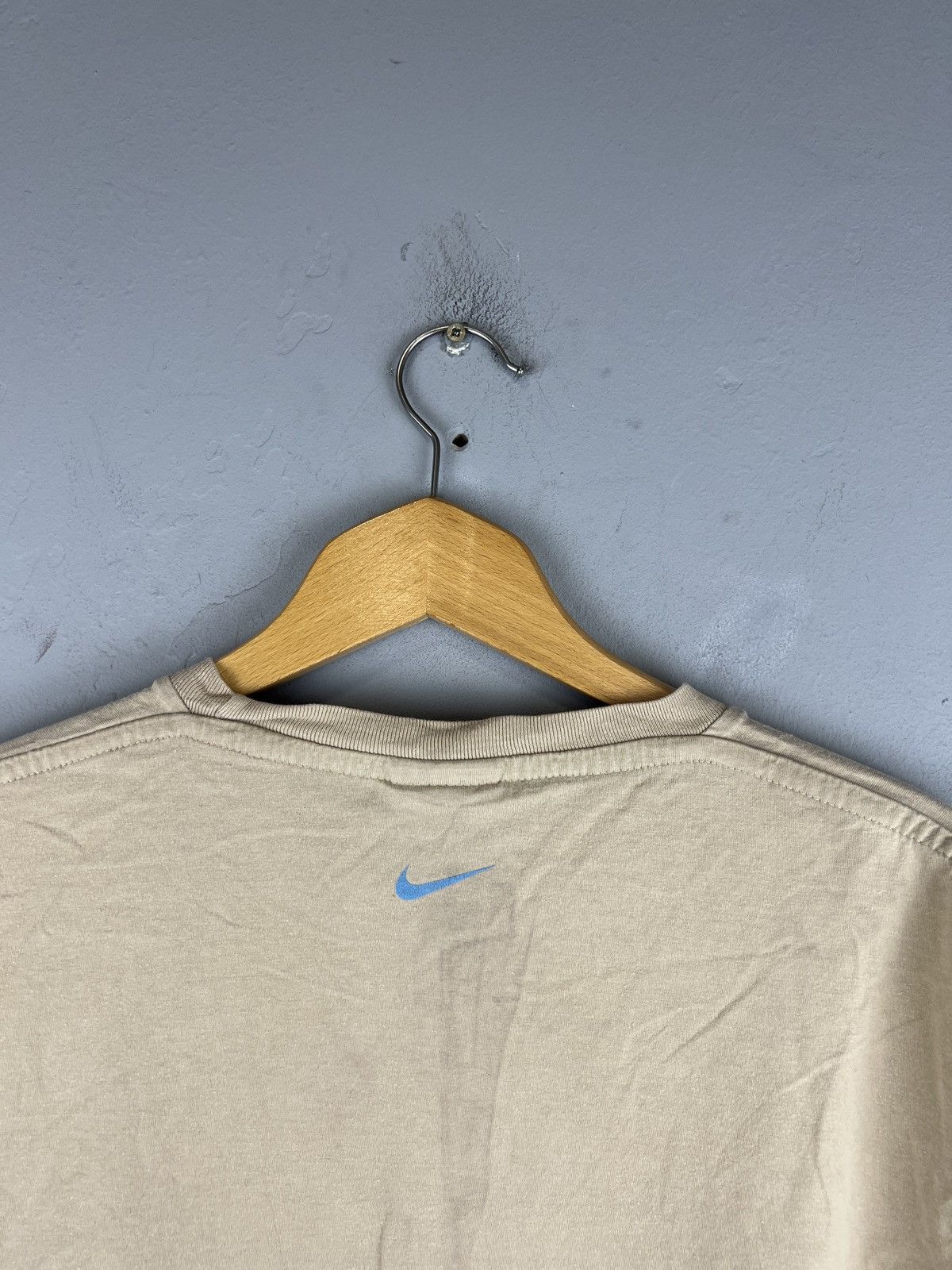 Nike × Vintage Rare Vintage T-Shirt Nike Air Zoom Small Swoosh Drill Y2K Size US M / EU 48-50 / 2 - 9 Thumbnail