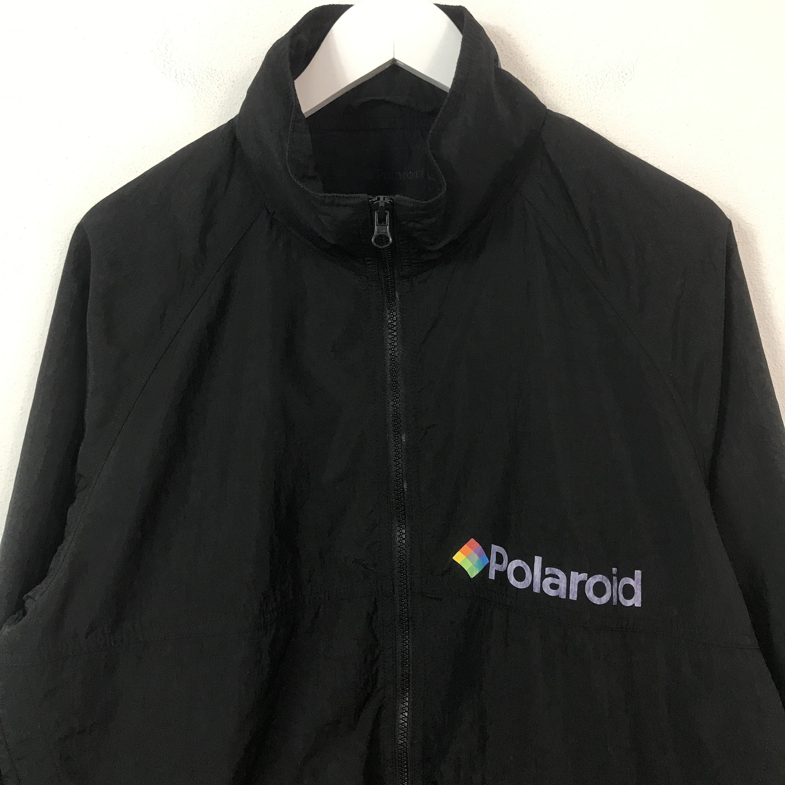 Polaroid y2k polaroid camera brand light jacket K70B11 Size US L / EU 52-54 / 3 - 2 Thumbnail